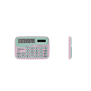 Калькулятор карманный 8-разрядов ErichKrause PC-869 Floral Soul, ассорти