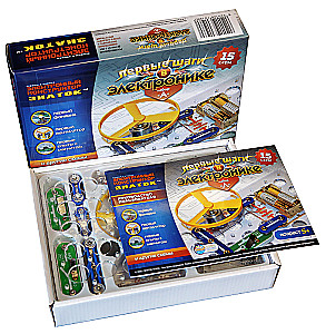 Настольная игра - Первые шаги в электронике. Набор А. 15 схем