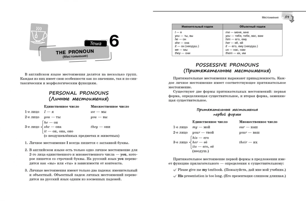 Справочник по английскому языку для 5-9 классов