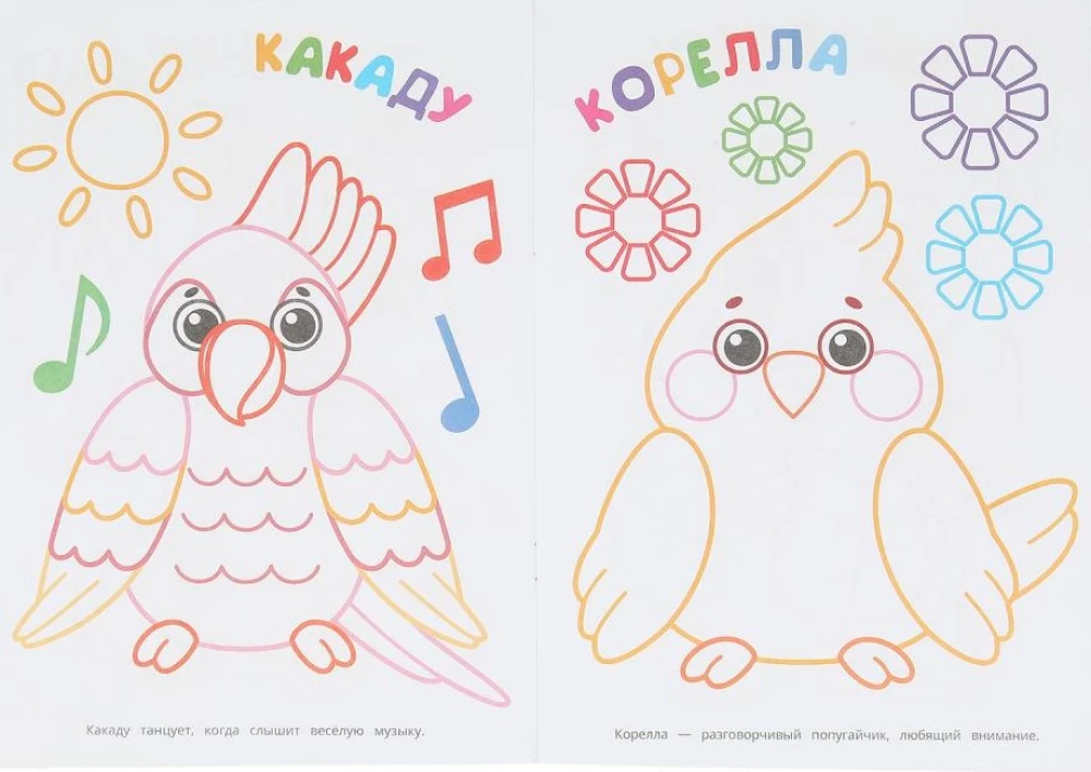 Mīļākie mājdzīvnieki. Pirmais krāsojamā grāmata