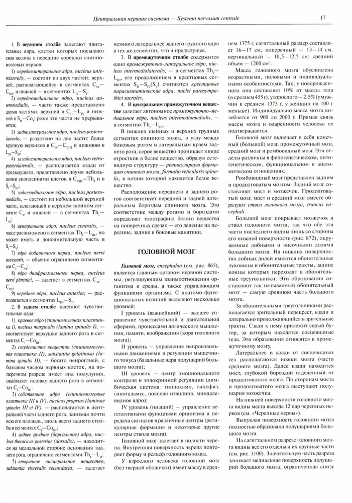 Атлас анатомии человека. Том 3. Неврология. Эстезиология
