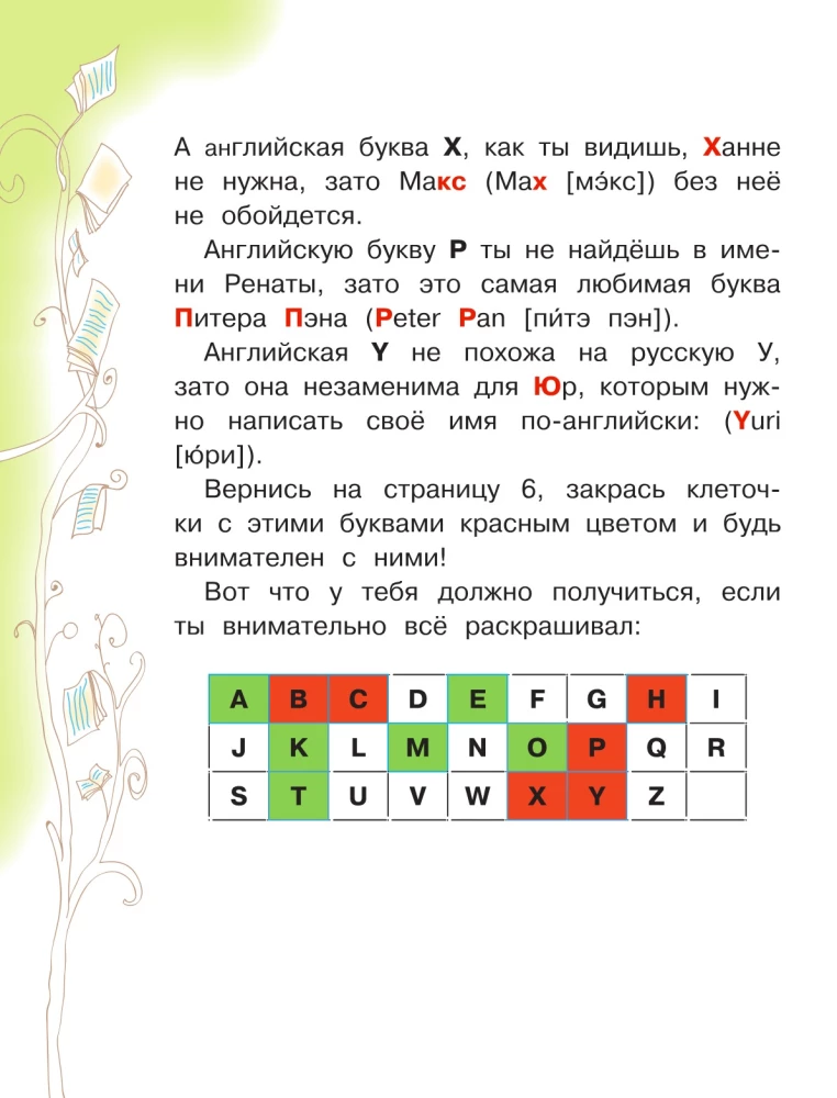 Английский язык. Букварь в картинках