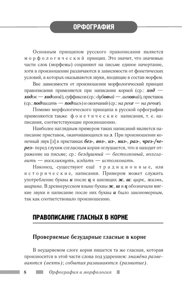 Русский язык для школьников. Орфография и морфология. Синтаксис и пунктуация