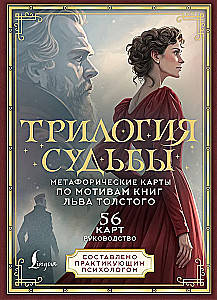 Likteņa trilogija. Metaforiskās kartes pēc L. Tolstoja grāmatām (56 kartes)