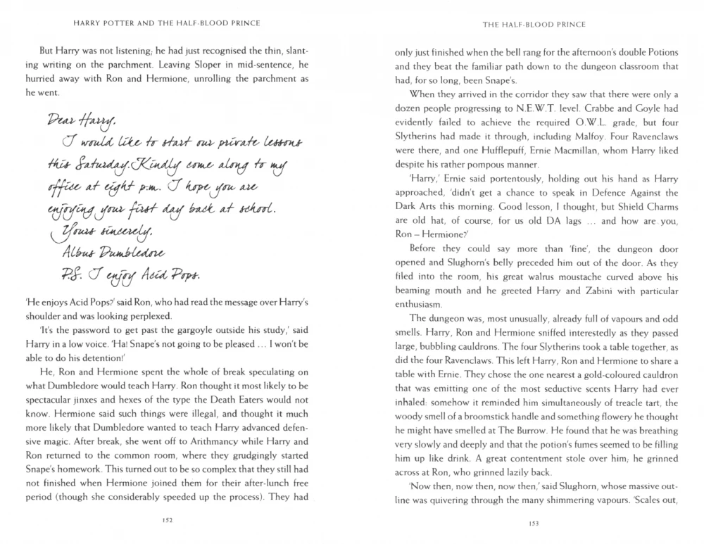 Harry Potter and Half Blood Prince