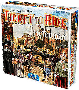 Galda spēle - Ticket to Ride. Amsterdama