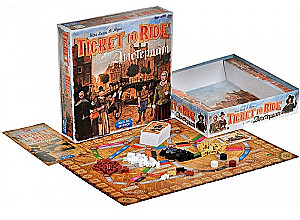 Galda spēle - Ticket to Ride. Amsterdama