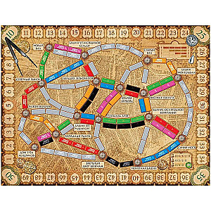 Galda spēle - Ticket to Ride. Amsterdama