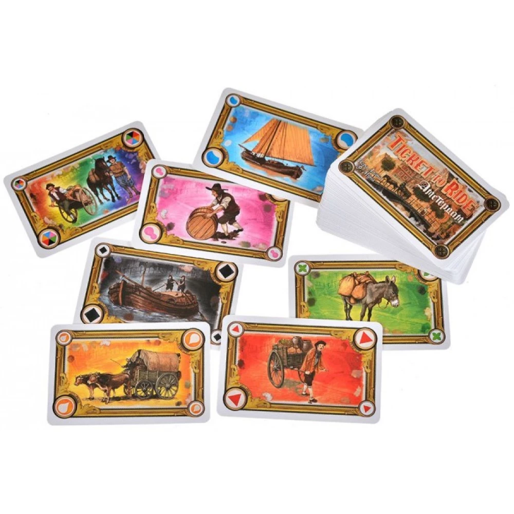 Galda spēle - Ticket to Ride. Amsterdama