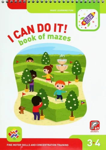 I Can Do It! Book of Mazes. Age 3-4. На английском языке