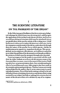 The Interpretation of Dreams