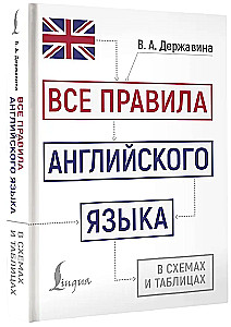 Все правила английского языка в схемах и таблицах