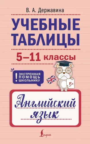Mācību tabulas. Angļu valoda. 5-11 klase