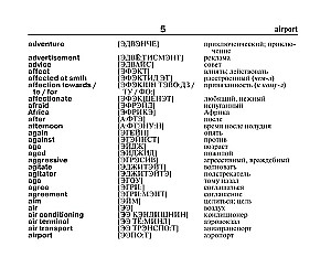 Англо-русский русско-английский словарь с произношением