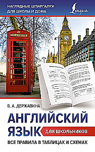 Английский язык для школьников. Все правила в таблицах и схемах