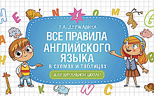 Все правила английского языка в схемах и таблицах для начальной школы