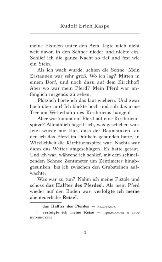Barona Mūnhaūzena piedzīvojumi. Līmenis 1 = Die Abenteuer von Baron Munchhausen