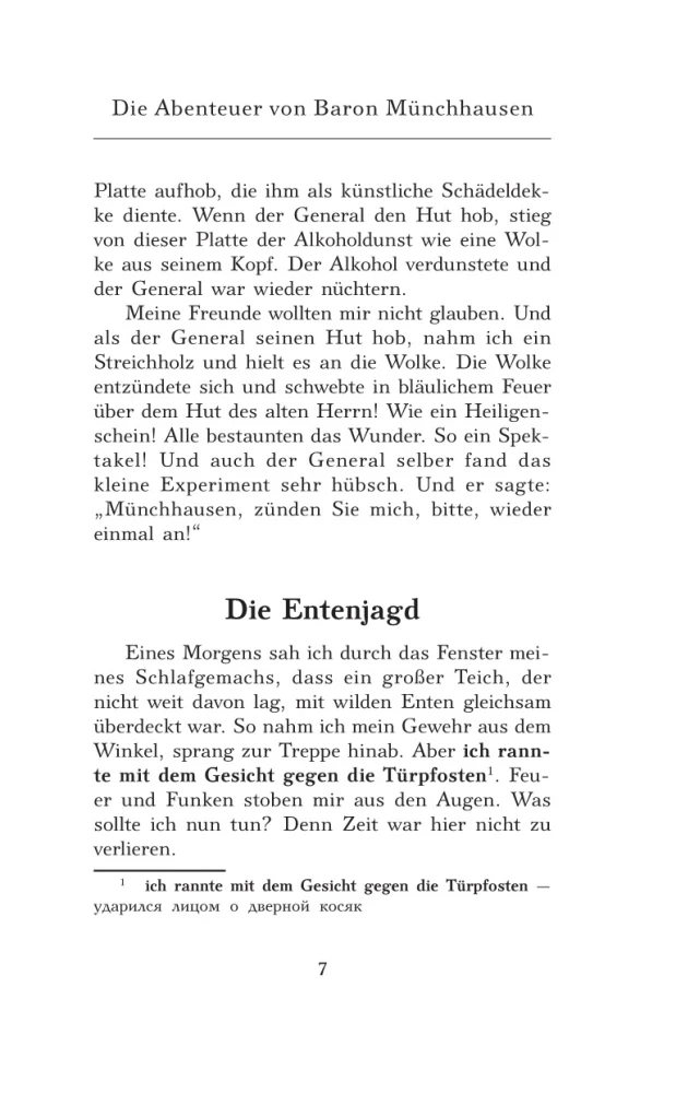 Barona Mūnhaūzena piedzīvojumi. Līmenis 1 = Die Abenteuer von Baron Munchhausen