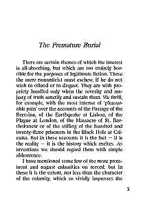 The Premature Burial Stories = Заживо погребённый. Рассказы
