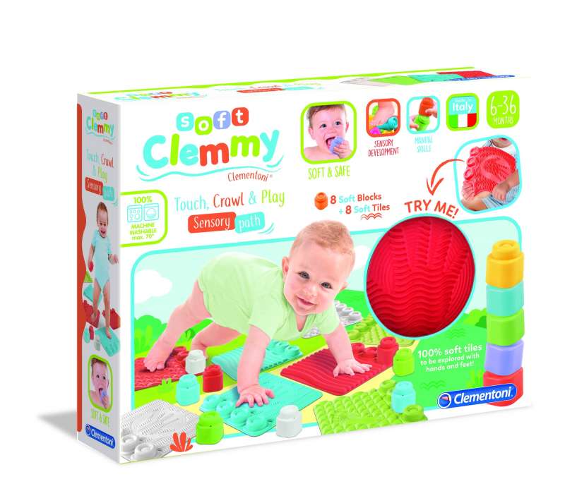 Сенсорный коврик для малышей CLEMENTONI CLEMMY