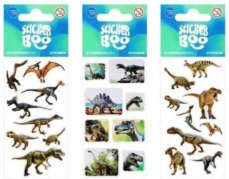 Наклейки 66x180 Динозавры
