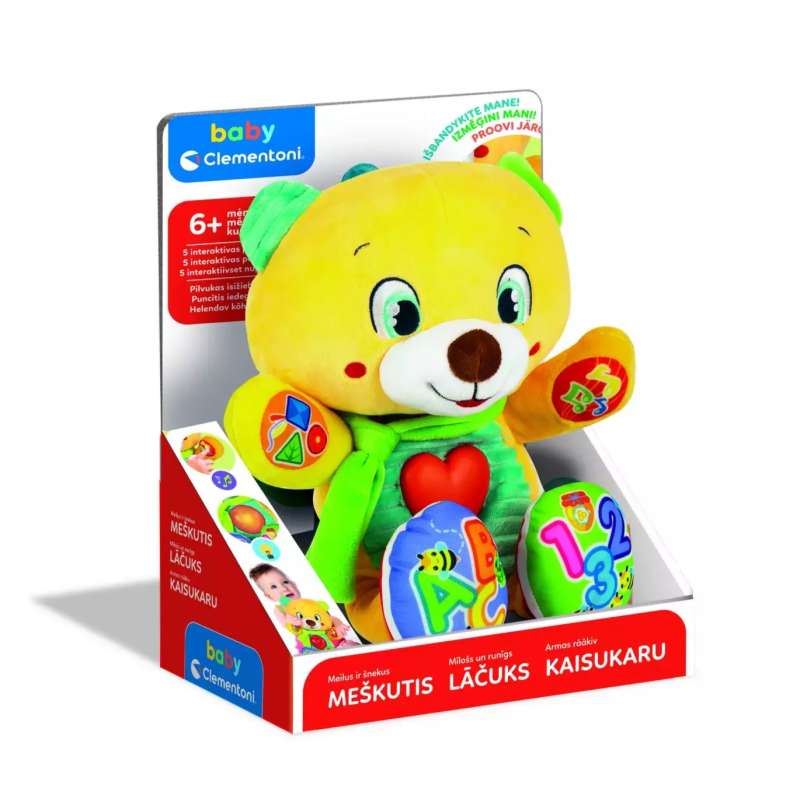 Attīstošās rotaļlietas Clementoni: Baby Bear