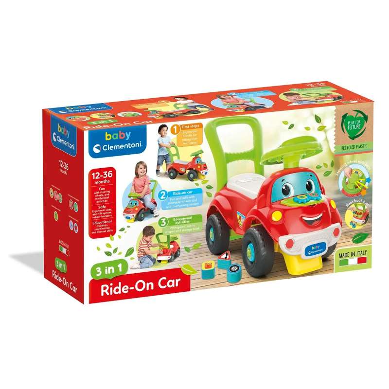 Ride-On Car 3in1 Baby Clementoni