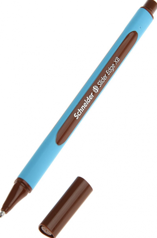 Шариковая ручка Schneider Slaider Edge XB, коричневая