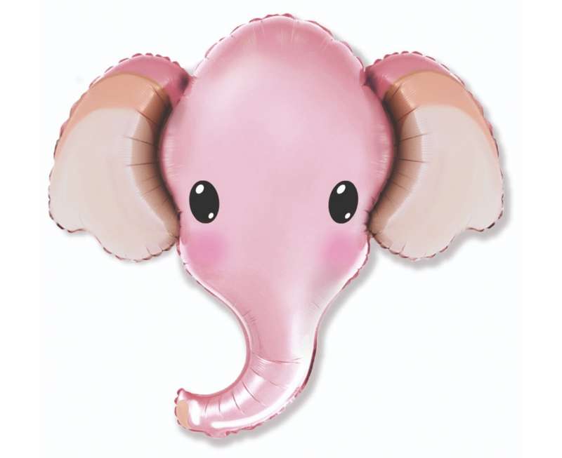 Follija balons 24 FX - Little Elephant (pink)