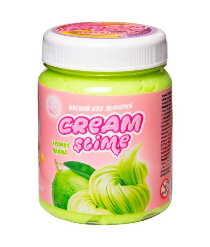 Rotaļlieta TM Slime Cream-Slime ar laima garšu 25 g