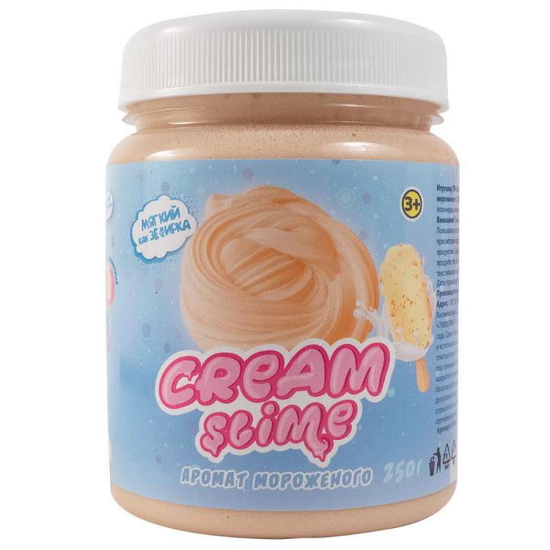 Rotaļlieta TM Slime Cream-Slime ar saldējuma garšu, 25 g