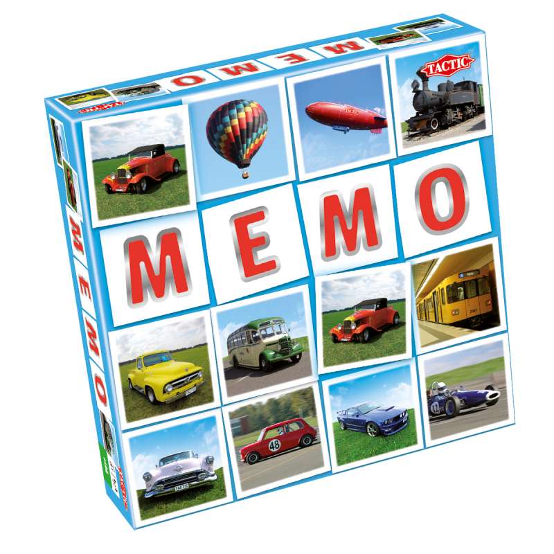 Galda spēle - Memo auto (multi)