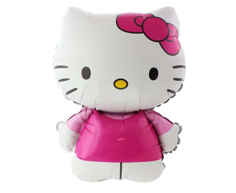 Folijas balons 24 FX - Hello Kitty (rozā)